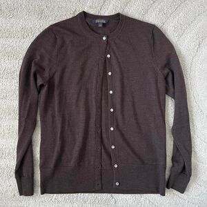 Brooks-brothers Women's Brown and Grey Cardigan